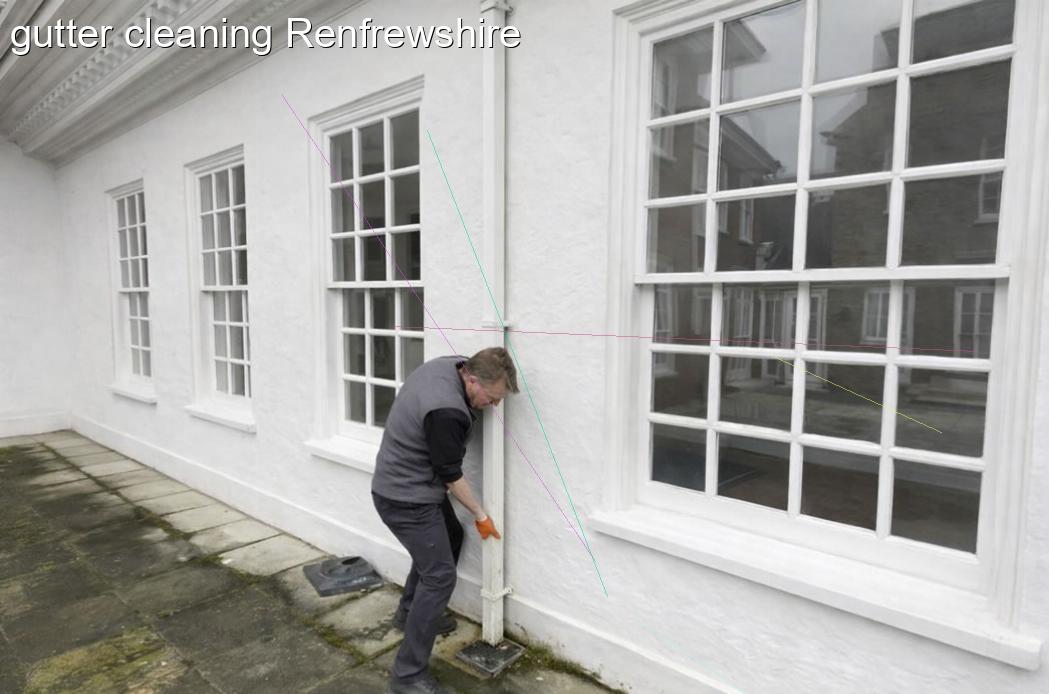 gutter cleaning Renfrewshire
