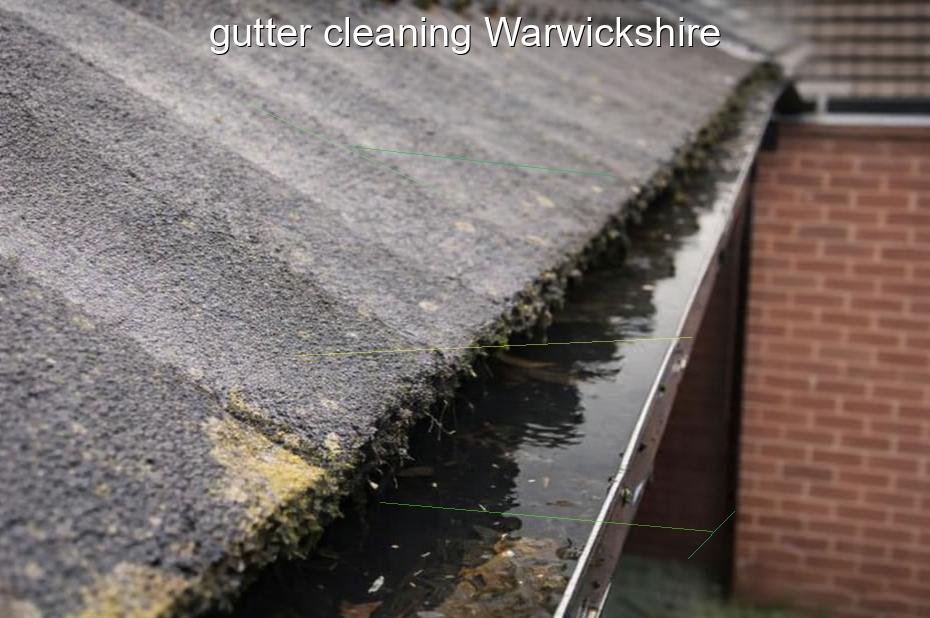 gutter cleaning Warwickshire